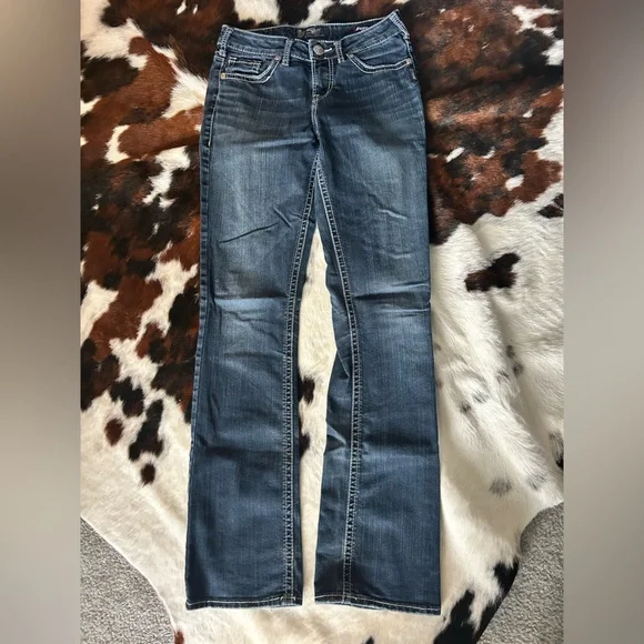 Suki Silver Jeans - Picture 2 of 2